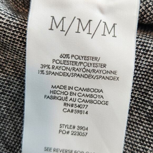 CAbi 3904 Houndstooth Jacket Black and White With Pockets Size Medium - Picture 7 of 8